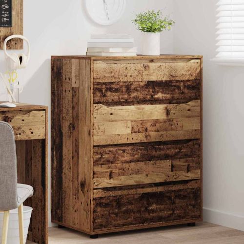 Шкафове за съхранение Старо дърво 80 x 48 x 105 см