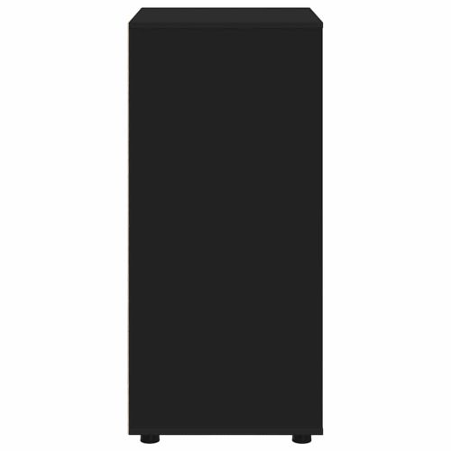 Шкафове за съхранение Черно 60 x 48 x 105 см Инженерно дърво
