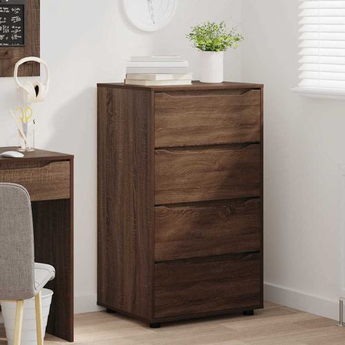 Шкафове за съхранение Кафяв дъб 60 x 48 x 105 см