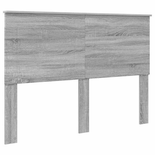 Рамка за легло Сив Сонома 140 x 190 cm Солидно борово дърво