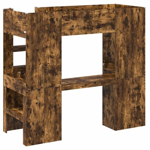 Рамка за двуетажно легло с бюро Димян дъб 75 x 190 cm