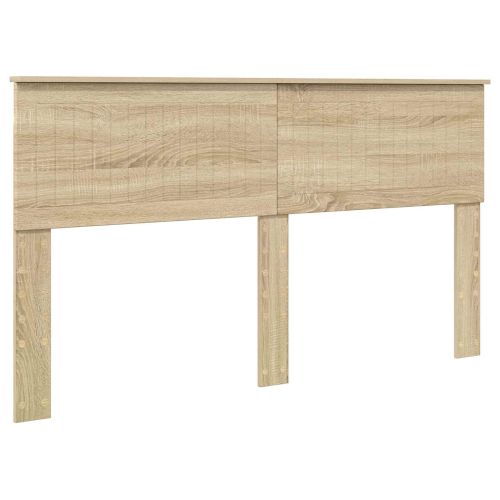 Легло с място за съхранение с таблото Сонома дъб 160 x 200 cm