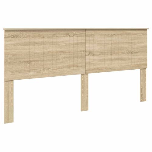 Рамка за легло Сонома дъб 200 x 200 cm Инженерна дървесина