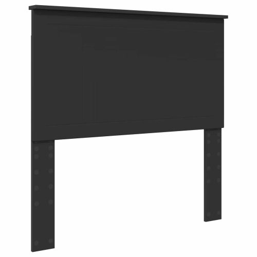 Рамка за легло с таблото Черно 100 x 200 cm Инженерна дървесина