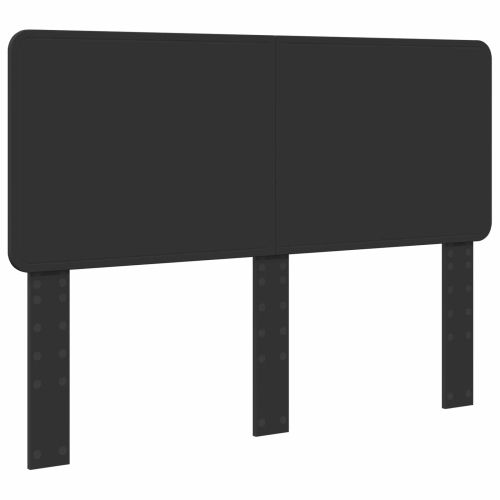 Рамка за легло с таблото Черно 140 x 190 cm Инженерно дърво