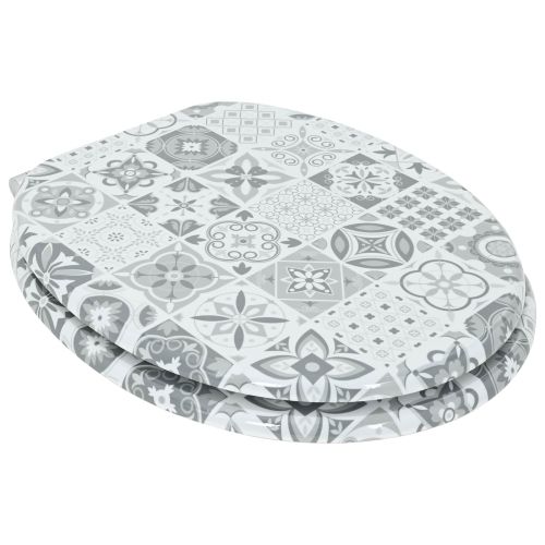 Мека затваряща се тоалетна седалка 2 pcs 44 x 38 см ПДЧ