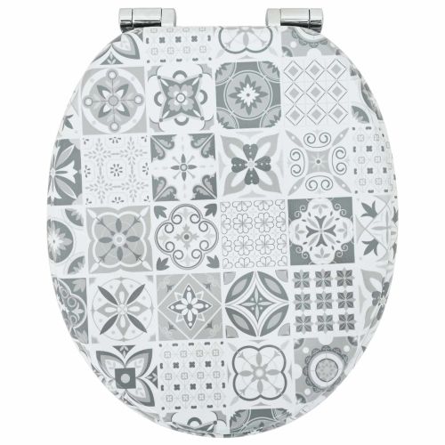 Мека затваряща се тоалетна седалка 2 pcs 44 x 38 см ПДЧ