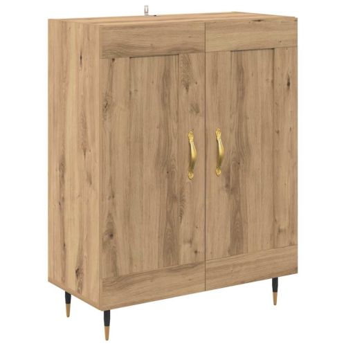 Висок шкаф Дъб 69,5 x 34 x 180 см Инженерно дърво