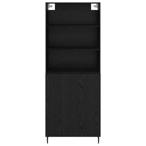 Висок шкаф Черния дъб 69,5 x 34 x 180 см