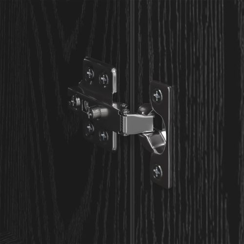 Висок шкаф Черния дъб 69,5 x 34 x 180 см Инженерно дърво