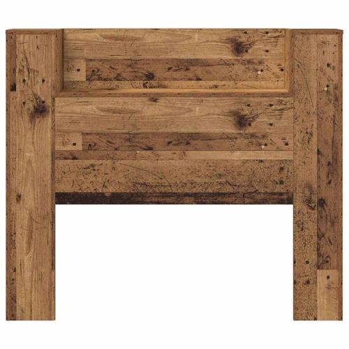 Облегалка за глава с рафт Старо дърво 120 x 15 x 103,5 см