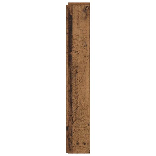 Облегалка за глава с рафт Старо дърво 140 x 17 x 104,5 см
