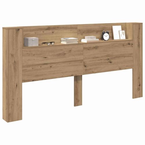 Облегалка за глава Дъб 200 x 15 x 103,5 см Инженерно дърво