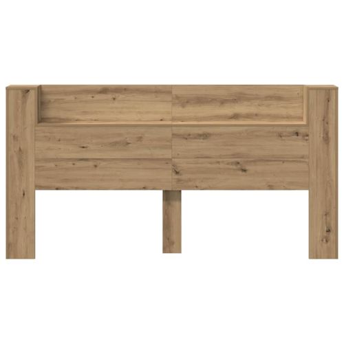 Облегалка за глава Дъб 200 x 15 x 103,5 см Инженерно дърво
