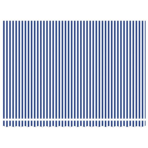 Ръчен изтеглящ сенник с LED светлини 4,5 × 3 m