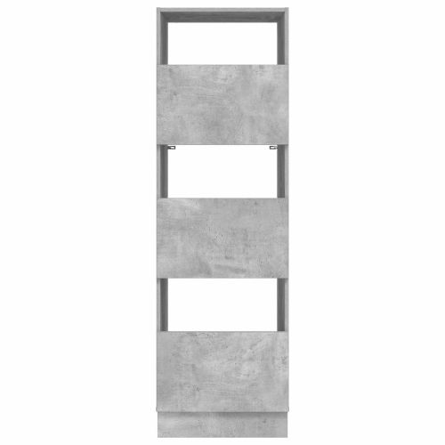 Мивка за пране с врата Бетонно 50 x 68 x 162 см Инженерно дърво