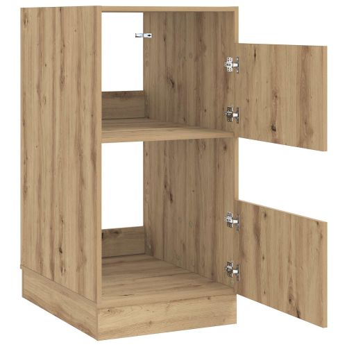 Мивка за пране с врата Дъб 50 x 68 x 102 см Инженерно дърво