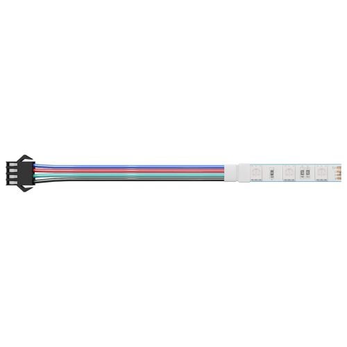 LED лента 2 pcs Черна и Многоцветна 1745 мм Мед и пластмаса