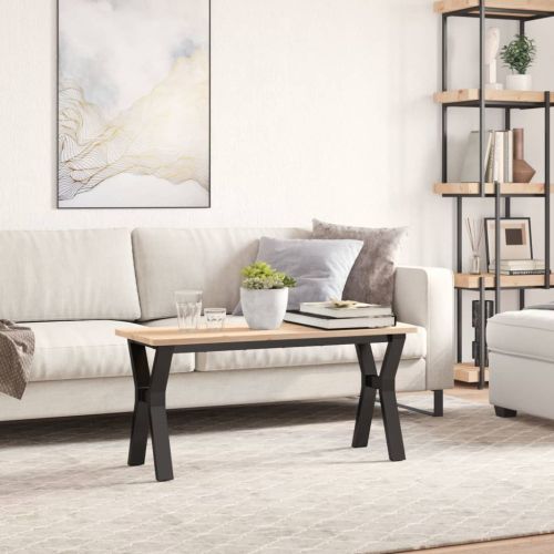 Крака за кафе маса, Y-рамка, 90x30x43 см, стомана