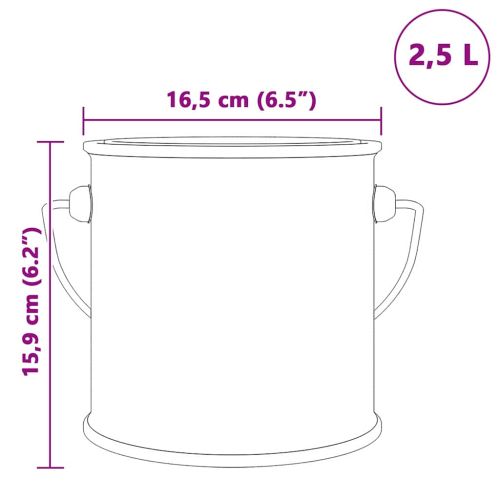 Боя за стени Кафяво 2,5 л Стенно пано