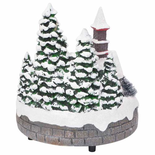 Празнична декорация за маса Многоцветен 16 x 16 x 19 см Смола