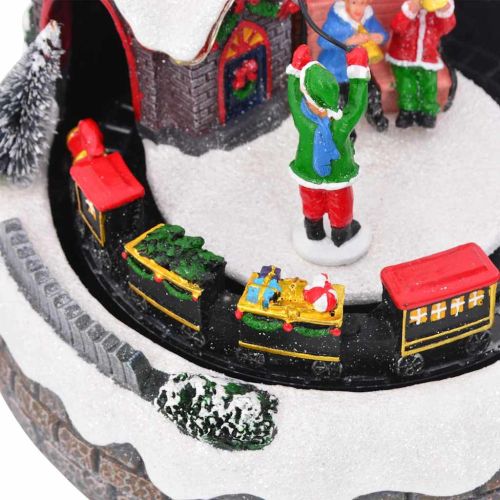 Празнична декорация за маса Многоцветен 16 x 16 x 19 см Смола