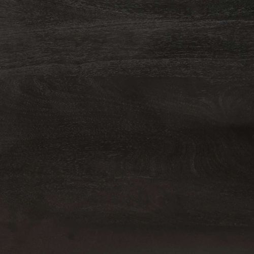 Нощно шкафче Черен и златен 50 x 33 x 60 см Инженерна дървесина
