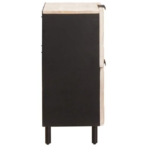 Служебен шкаф с врата Финал на бяло измиване 60 x 33 x 75 cm