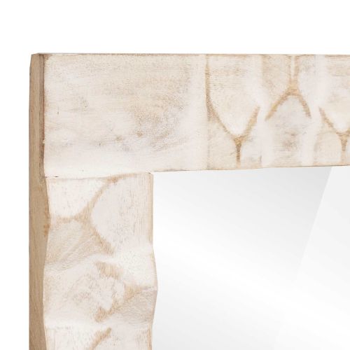 Огледало за баня Финал на бяло измиване 50 x 70 x 2,5 см