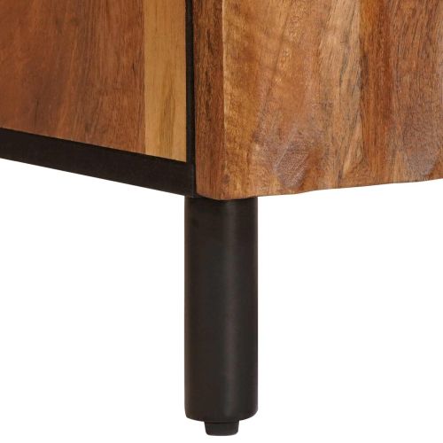 Служебен шкаф с врата Финал на кафяво акацие 40 x 33 x 75 см