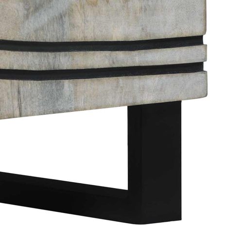 Нощен шкаф Бяло 50 x 33 x 60 см Инженерна дървесина