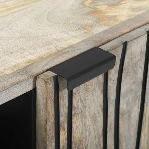 ТВ Единици Бяло 80 x 33 x 46 см Инженерно дърво