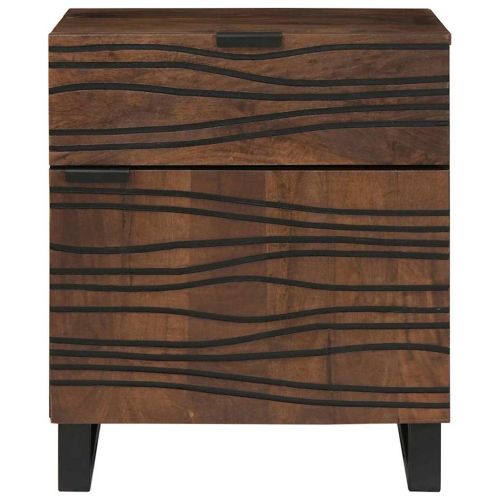 Нощен шкаф Орех 50 x 33 x 60 см Инженерна дървесина