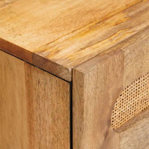 Нощен шкаф Естествен 50 x 33 x 60 см Солидно мангово дърво