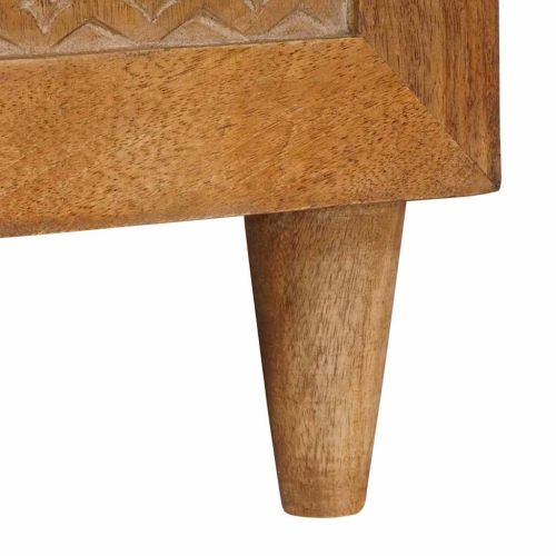 ТВ Единици Светло кафяво 105 x 33 x 46 см Инженерно дърво