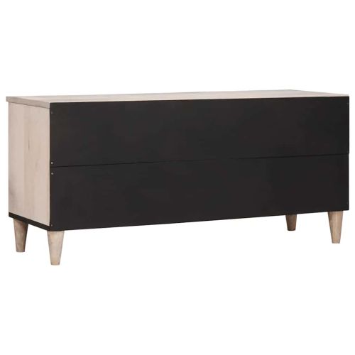 ТВ Единици с чекмедже Бяло 105 x 33 x 46 см Инженерно дърво