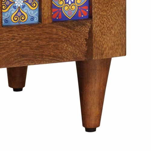 Служебен шкаф Орех 60 x 33 x 75 cm Солидно мангово дърво