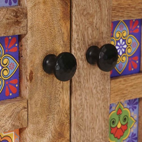 Служебен шкаф Естествен 60 x 33 x 75 cm Солидно мангово дърво