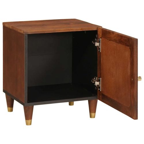 Нощен шкаф 2 pcs Кафяво 40 x 33,5 x 46 см