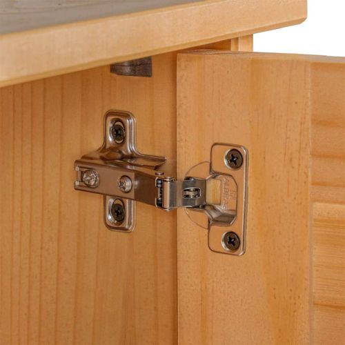 Шкаф за мивка с рафт VIGO Кафяв и меден кафяв 68 x 34 x 59 см