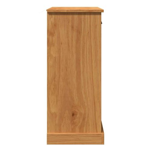 Шкаф за баня с рафт VIGO Кафяв и меден кафяв 68 x 34 x 80 см