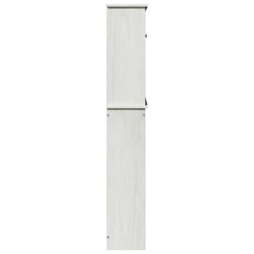 Шкаф за пералня VIGO Бяло и антикварно бяло 72,5 x 27 x 161 см