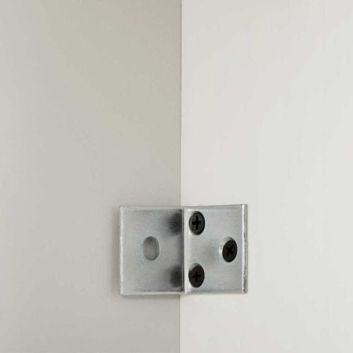 Шкаф за пералня VIGO Бяло и антикварно бяло 72,5 x 27 x 161 см