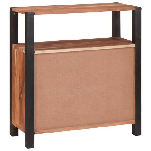 Служебен шкаф Кафяво 70 x 30 x 75 см Солидно акациево дърво