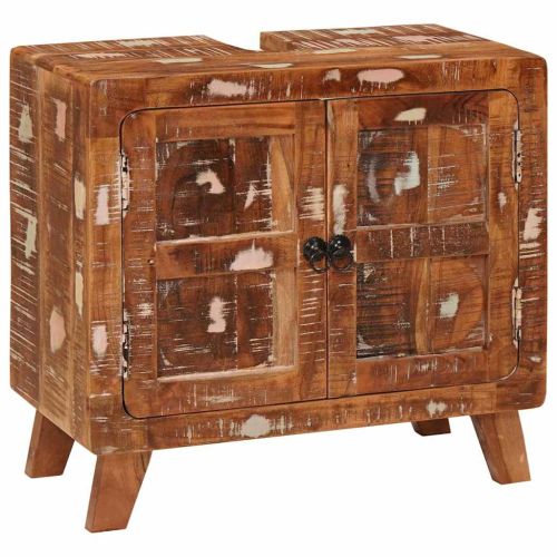 Шкаф за баня с рафт със съхранение с врата