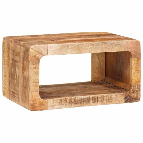 Нощно шкафче 2 pcs Кафяво 45 x 30 x 24 см Солидно мангово дърво