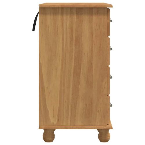 Бюро за писане с чекмедже ASKIM Кафяво 95 x 40 x 75 см