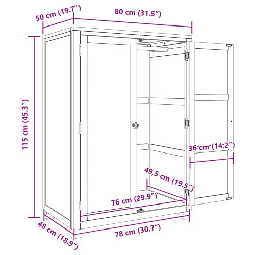 Гардероб със съхранение с врата Кафяво Инженерно дърво