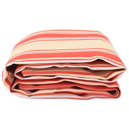 Смяна на сенник Жълт и оранжев 1000 x 160 см Полиестерен плат