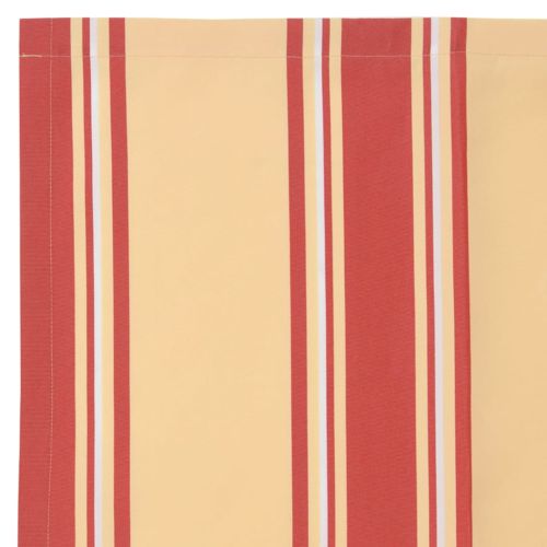 Смяна на сенник Жълт и оранжев 1000 x 160 см Полиестерен плат